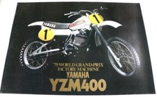 AFFICHE POSTER MOTO YAMAHA