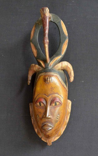 Masque africain gouro côte - africain,