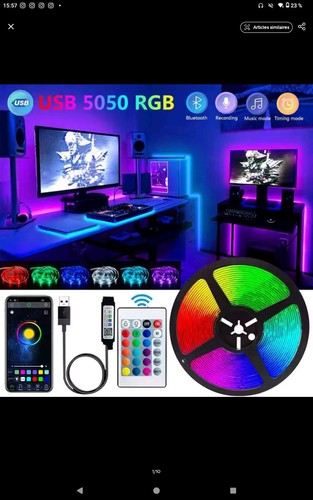 Bande lumineuse led bluetooth - lumineuse,