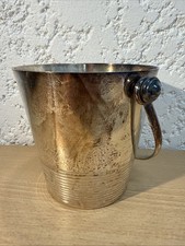 Sceau À Champagne / Glaçons Félix Frère En Métal Argenté