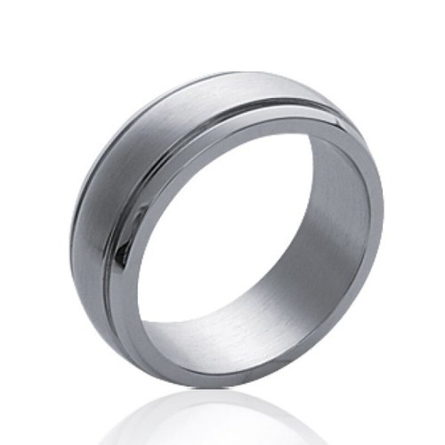 Bague alliance homme fin - , en
