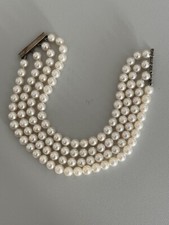 6386 bracelet rangs - 4, perles