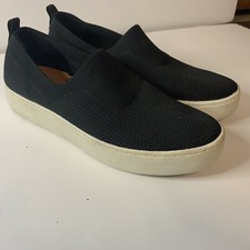 DV Black Platform Slip On