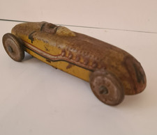 JEP Unis France jouet mécanique ancien et rare en tôle "Bugatti n°4 " Année 1920