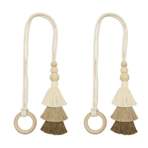 2pcs attaches rideau style - 2pcs,