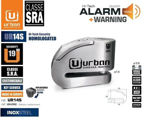 Bloque disque urban disc - urban, lock