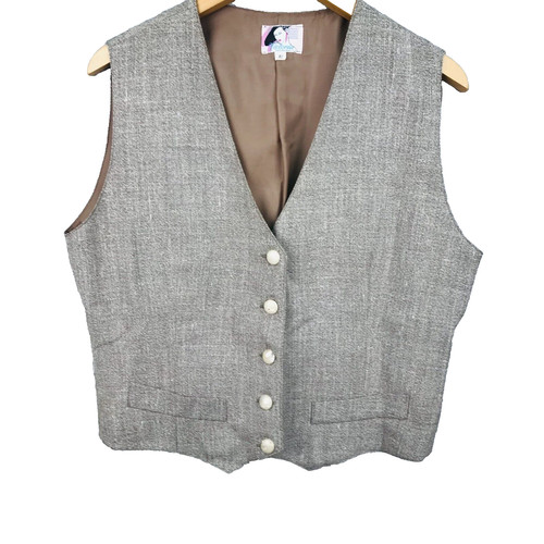Victoria gilet femme marron - gilet,
