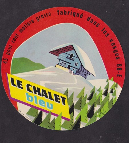Ancienne étiquette fromage - ,