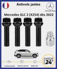 Ecrous antivol de roues noir Mercedes GLC 2 (X254-C254) 2022-2025