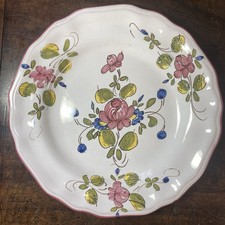 Moustiers. Assiette en