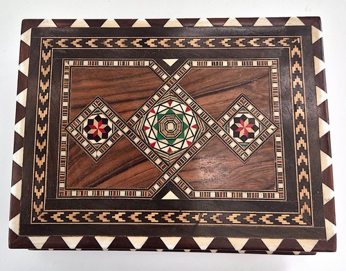 Coffret ancien boîte bois - boÎte, en