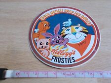 Autocollant KELLOGG'S FROSTIES