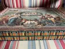 Ancien Puzzle géographique Triple  Dans Sa Boite D’origine Ancien