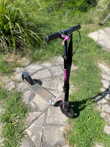 Trottinnette oxelo mid rose - trottinnette,
