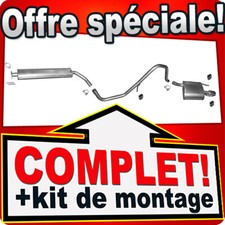 Ligne pot d'échappement pour