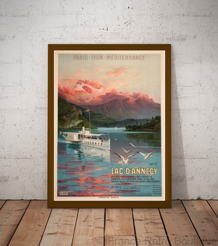 Poster affiche lac annecy - poster-affiche, d'annecy