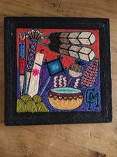 Tableau Huichol 20cm