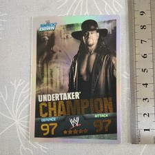 UNDERTAKER champion - WRESTLING carte CATCH WWE TOPPS SLAM ATTAX evolution  2008