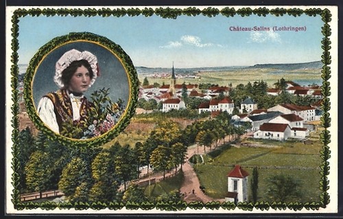 Cpa château salins - cpa, château-salins