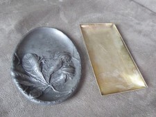 VIDE-POCHE en étain ancien