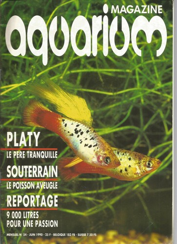 Aquarium magazine 54 - aquarium, n°54