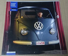 Calendrier Publicitaire Volkswagen VW Combi Cox Karmann 181 polo Golf 2005