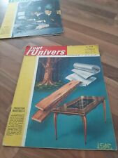 Collection revue Tout l'Univers original Editions Hachette n°151 du 09/09/1964