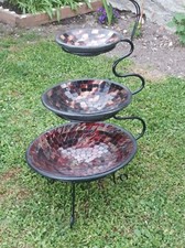 Étagère 3 niveaux en fer