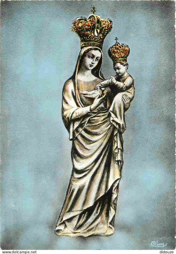 Carte postale vezelise - -,