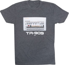 Shirt crew roland 909 s - roland, tr-909