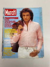 PARIS MATCH 1980 Michel Sardou Salvador Dali pas ce disque vinyles 33 45 tours