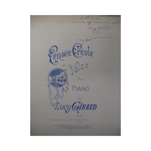 Giraud lucy pensée créole - pensée,
