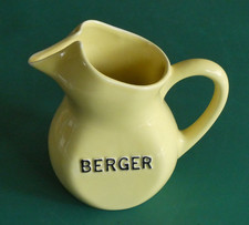 Beau pichet jaune BERGER  17