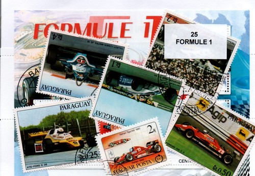 Lot timbres thematique - , "