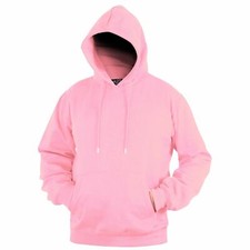 Haut En Fleece Pour Homme Sweat À Capuche Rose Bébé À Manches Longues