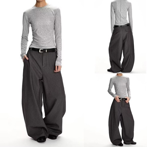 Pantalon costume rayé - de,