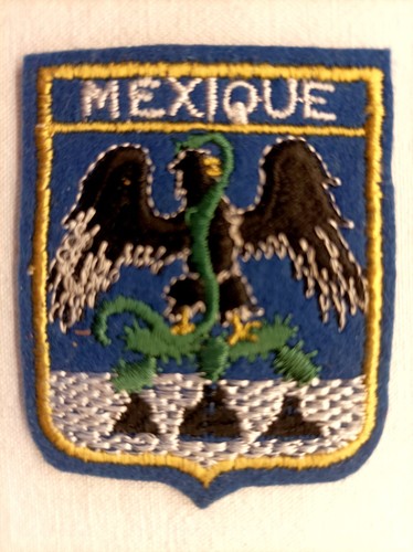écusson mexique feutrine - en,