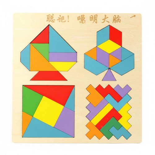 Jeu puzzle tangram - jeu, en