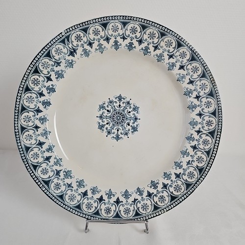 Plat rond décor - plat,