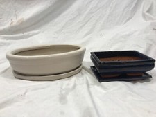 Lot de 2 pots à bonsaï A SAISIR!