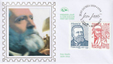 FDC 2014_Enveloppe 1er jour_fdc_soie_Jean Jaurès, homme politique (4869/70).