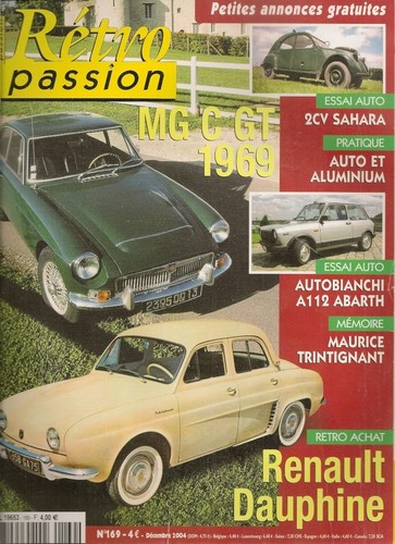 Retro passion 169 mgc - retro, gt