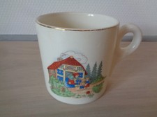 TASSE MUG A CAFE ROYAL SPHINX MAASTRICHT PETRUS REGOUT HOLLAND LE CHAPERON ROUGE