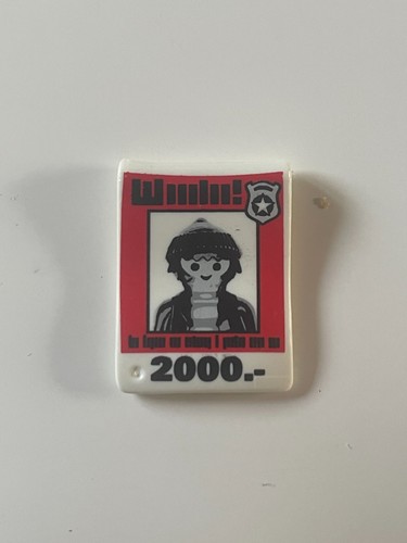 Playmobil 9007 plaque affiche - ,