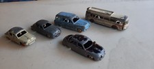 CIJ lot de 5 miniatures RENAULT fregate  dauphine car PEUGEOT 403 PANHARD 54