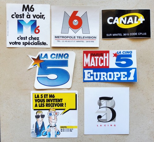 Lot autocollants la cinq - lot, 7