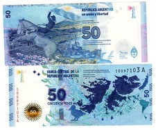 Argentine ARGENTINA Billet 50 PESOS 2017 P363 Chevalier  NOUVEAU NEW  NEUF UNC