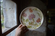 1/2 Assiette Signée Youen