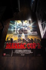 MANIAC COP 2 Horror Large French Grande Vintage Movie Poster Original 1990