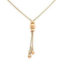 14K or Jaune Gland Chaîne Collier Élégant Bijoux Anniversaire Cadeau pour Femme